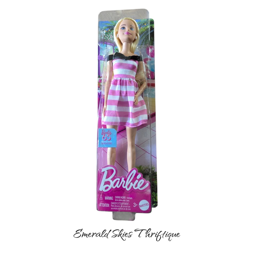 Barbie Mattel 65th Anniversary Doll - Brand New free ship
